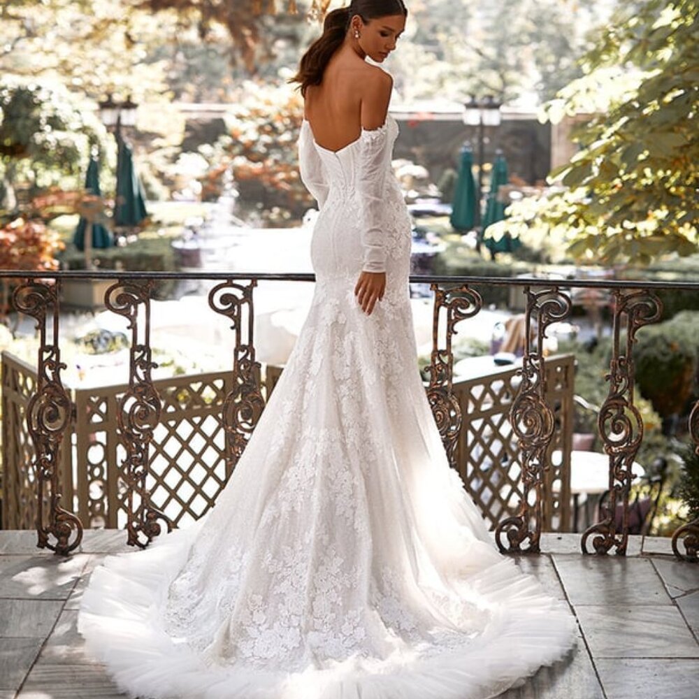 KATY CORSO COUTURE Helly Ivory Wedding Dress 2021 Collection - Picture 2 of 4